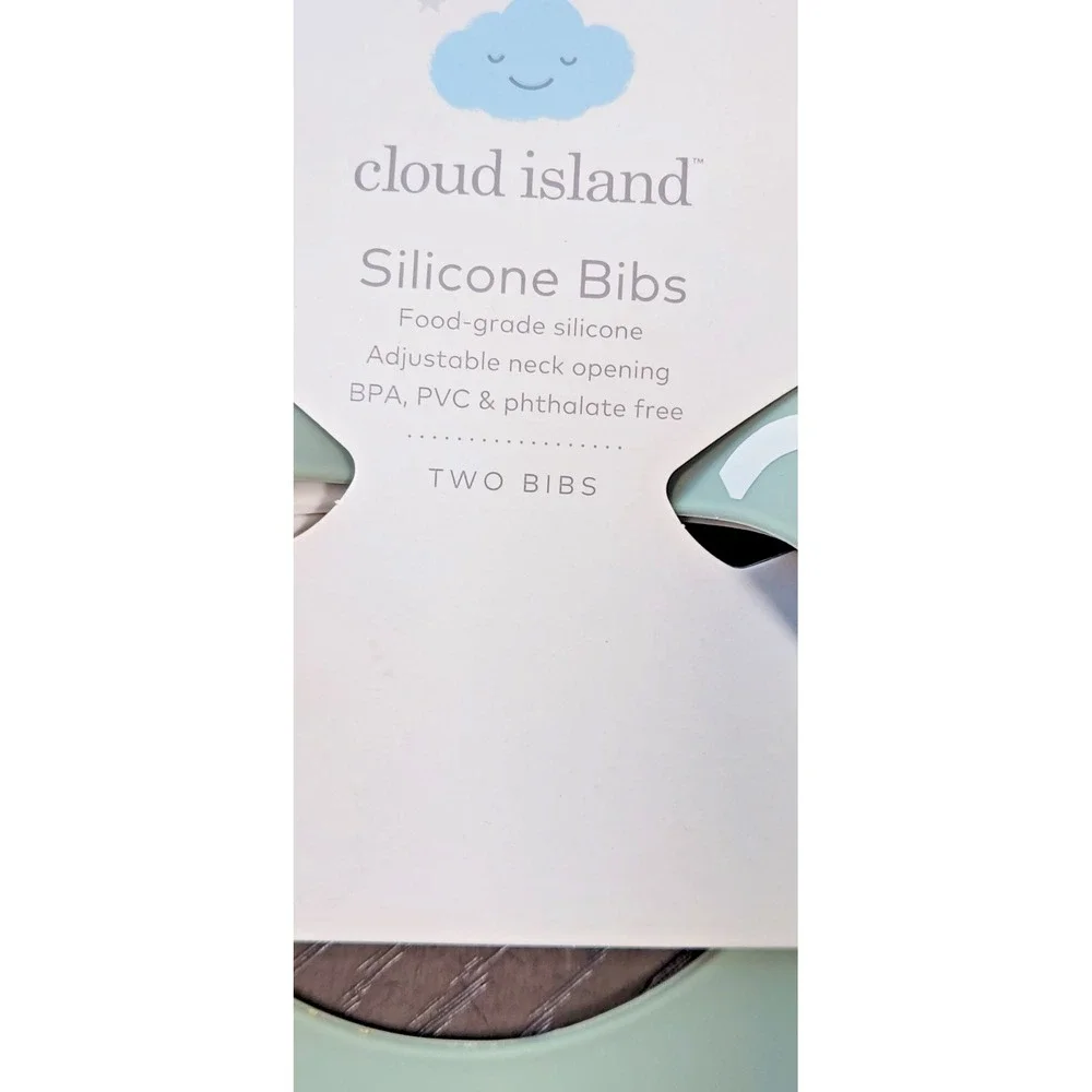 Cloud Island‎ Silicone Bibs - 2